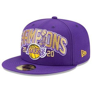 Los Angeles Lakers Fitted 59FIFTY Cap Size 7‎ 3/8 2020 NBA Finals Champs